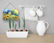 Load image into Gallery viewer, Sunflowers in Watercolor Wall or Door Hanging Prints