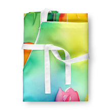 Load image into Gallery viewer, Tulips in Watercolor Apron – Artist-Designed Kitchen, BBQ &amp; Craft Apron