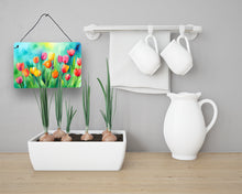 Load image into Gallery viewer, Tulips in Watercolor Wall or Door Hanging Prints