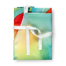 Load image into Gallery viewer, Tulips in Watercolor Apron – Artist-Designed Kitchen, BBQ &amp; Craft Apron