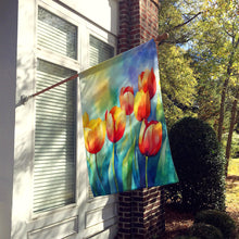 Load image into Gallery viewer, Tulips in Watercolor House Flag