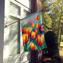 Load image into Gallery viewer, Tulips in Watercolor House Flag