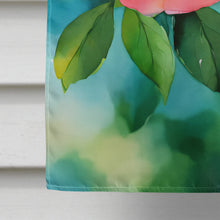 Load image into Gallery viewer, Alabama Camellia in Watercolor House Flag
