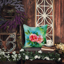 Load image into Gallery viewer, Alabama Camellia in Watercolor Throw Pillow
