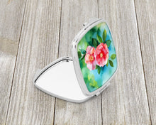 Load image into Gallery viewer, Alabama Camellia in Watercolor Compact Mirror