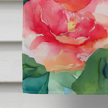 Load image into Gallery viewer, Alabama Camellia in Watercolor House Flag