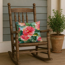 Load image into Gallery viewer, Alabama Camellia in Watercolor Throw Pillow