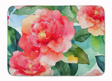 Load image into Gallery viewer, Alabama Camellia in Watercolor Memory Foam Kitchen Mat