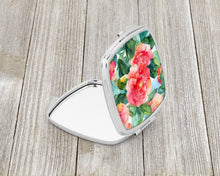Load image into Gallery viewer, Alabama Camellia in Watercolor Compact Mirror