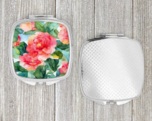 Load image into Gallery viewer, Alabama Camellia in Watercolor Compact Mirror
