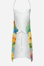 Load image into Gallery viewer, Alaska Forget-me-nots in Watercolor Apron – Artist-Designed Kitchen, BBQ &amp; Craft Apron