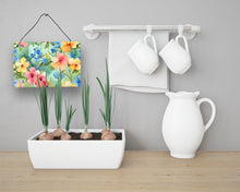 Load image into Gallery viewer, Alaska Forget-me-nots in Watercolor Wall or Door Hanging Prints