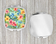 Load image into Gallery viewer, Alaska Forget-me-nots in Watercolor Compact Mirror