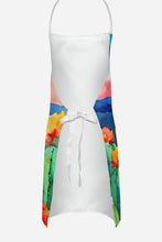 Load image into Gallery viewer, Arizona Saguaro Cactus Blossom in Watercolor Apron – Artist-Designed Kitchen, BBQ &amp; Craft Apron