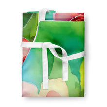 Load image into Gallery viewer, Arkansas Apple Blossom in Watercolor Apron – Artist-Designed Kitchen, BBQ &amp; Craft Apron