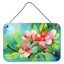 Load image into Gallery viewer, Arkansas Apple Blossom in Watercolor Wall or Door Hanging Prints