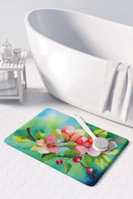 Load image into Gallery viewer, Arkansas Apple Blossom in Watercolor Memory Foam Kitchen Mat