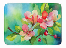Load image into Gallery viewer, Arkansas Apple Blossom in Watercolor Memory Foam Kitchen Mat
