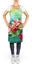 Load image into Gallery viewer, Arkansas Apple Blossom in Watercolor Apron – Artist-Designed Kitchen, BBQ &amp; Craft Apron