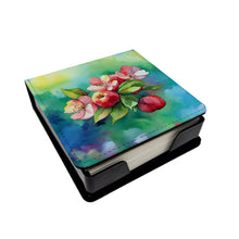 Load image into Gallery viewer, Arkansas Apple Blossom in Watercolor PU Leather Note Paper Holder