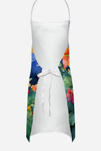 Load image into Gallery viewer, Colorado Rocky Mountain Columbine in Watercolor Apron – Artist-Designed Kitchen, BBQ &amp; Craft Apron