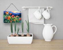 Load image into Gallery viewer, Colorado Rocky Mountain Columbine in Watercolor Wall or Door Hanging Prints