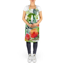 Load image into Gallery viewer, Connecticut Mountain Laurels in Watercolor Apron – Artist-Designed Kitchen, BBQ &amp; Craft Apron