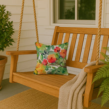 Load image into Gallery viewer, Connecticut Mountain Laurels in Watercolor Throw Pillow
