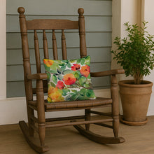 Load image into Gallery viewer, Connecticut Mountain Laurels in Watercolor Throw Pillow