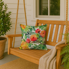 Load image into Gallery viewer, Connecticut Mountain Laurels in Watercolor Throw Pillow