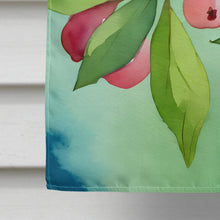 Load image into Gallery viewer, Connecticut Mountain Laurels in Watercolor House Flag