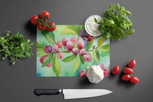 Load image into Gallery viewer, Connecticut Mountain Laurels in Watercolor Glass Cutting Boards – Durable, Decorative Kitchen Art Large