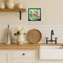 Load image into Gallery viewer, Connecticut Mountain Laurels in Watercolor Framed Metal Print