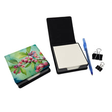 Load image into Gallery viewer, Connecticut Mountain Laurels in Watercolor PU Leather Note Paper Holder