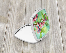Load image into Gallery viewer, Connecticut Mountain Laurels in Watercolor Compact Mirror