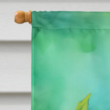 Load image into Gallery viewer, Delaware Peach Blossom in Watercolor House Flag