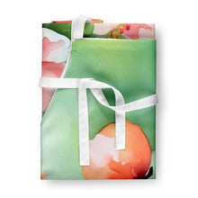 Load image into Gallery viewer, Delaware Peach Blossom in Watercolor Apron – Artist-Designed Kitchen, BBQ &amp; Craft Apron