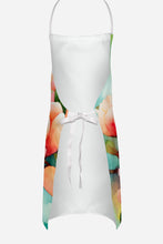 Load image into Gallery viewer, Delaware Peach Blossom in Watercolor Apron – Artist-Designed Kitchen, BBQ &amp; Craft Apron