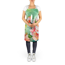 Load image into Gallery viewer, Delaware Peach Blossom in Watercolor Apron – Artist-Designed Kitchen, BBQ &amp; Craft Apron