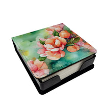 Load image into Gallery viewer, Delaware Peach Blossom in Watercolor PU Leather Note Paper Holder