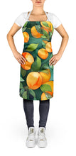 Load image into Gallery viewer, Florida Orange Blossom in Watercolor Apron – Artist-Designed Kitchen, BBQ &amp; Craft Apron