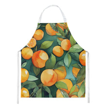 Load image into Gallery viewer, Florida Orange Blossom in Watercolor Apron – Artist-Designed Kitchen, BBQ &amp; Craft Apron
