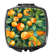 Load image into Gallery viewer, Florida Orange Blossom in Watercolor Compact Mirror
