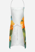 Load image into Gallery viewer, Florida Orange Blossom in Watercolor Apron – Artist-Designed Kitchen, BBQ &amp; Craft Apron