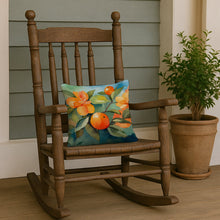 Load image into Gallery viewer, Florida Orange Blossom in Watercolor Throw Pillow