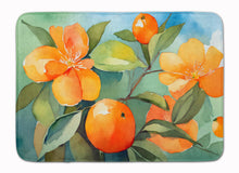 Load image into Gallery viewer, Florida Orange Blossom in Watercolor Memory Foam Kitchen Mat