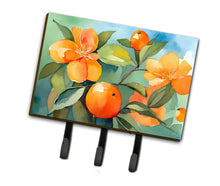 Load image into Gallery viewer, Florida Orange Blossom in Watercolor Leash or Key Holder