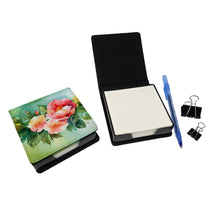 Load image into Gallery viewer, Georgia Cherokee Rose in Watercolor PU Leather Note Paper Holder