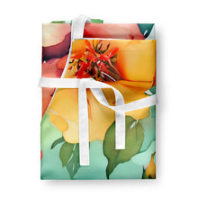 Load image into Gallery viewer, Georgia Cherokee Rose in Watercolor Apron – Artist-Designed Kitchen, BBQ &amp; Craft Apron