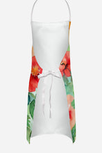 Load image into Gallery viewer, Georgia Cherokee Rose in Watercolor Apron – Artist-Designed Kitchen, BBQ &amp; Craft Apron